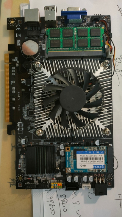 迷你电脑主板20cmX11cm。847控制...