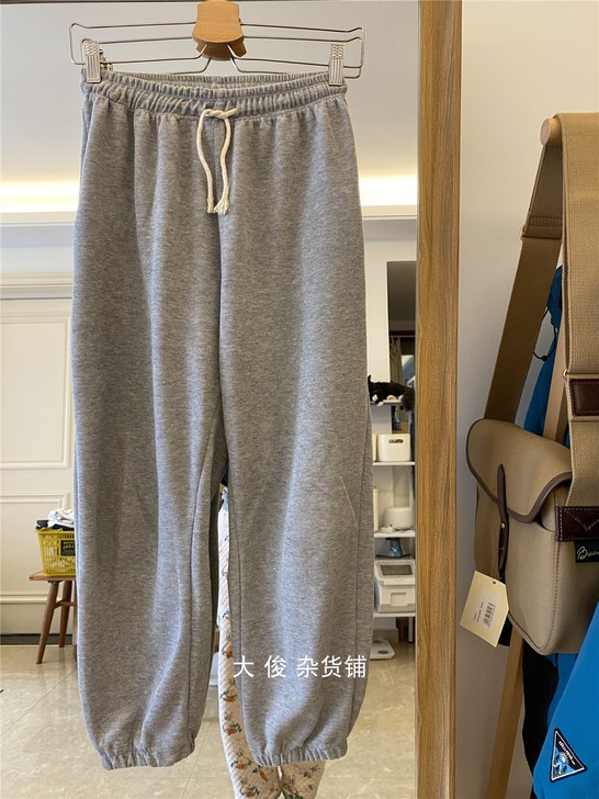 不退换 舒适的每一天~ 收口运动休闲裤 加...
