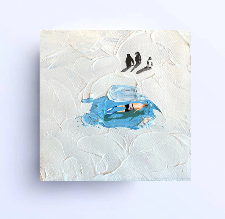 手绘丙烯 创意画 20##amp；time...