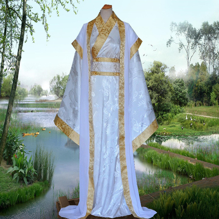 男士汉服龙袍太子服古装女影楼摄影个人写真舞...