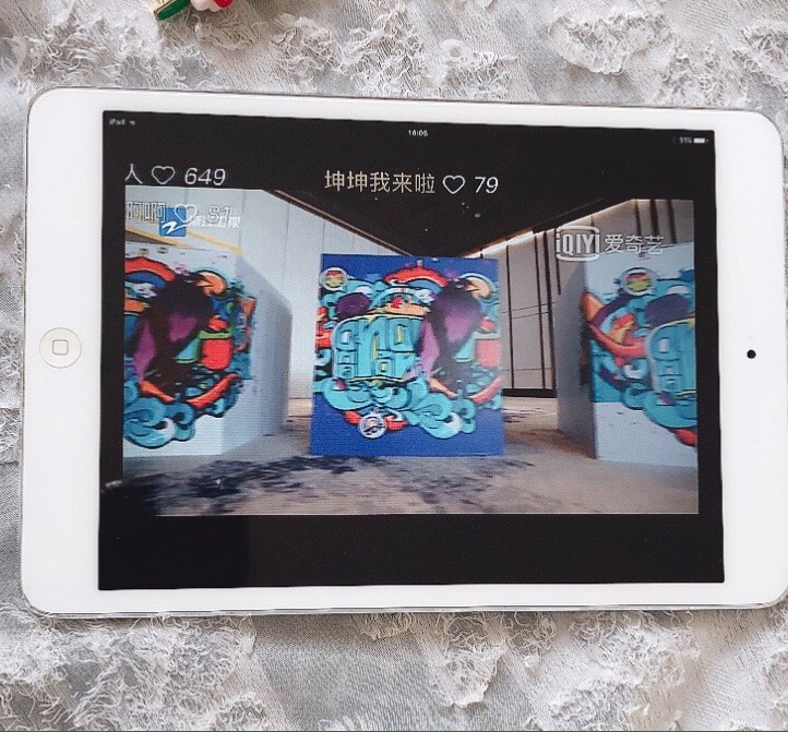 女生自用闲置苹果平板iPad mini3g...