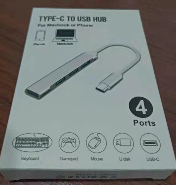 全新 拓展坞USB转换器集线器分线器 四合...