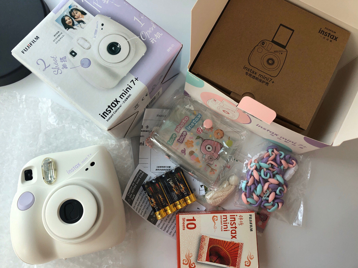 拍立得mini7+ 送相纸