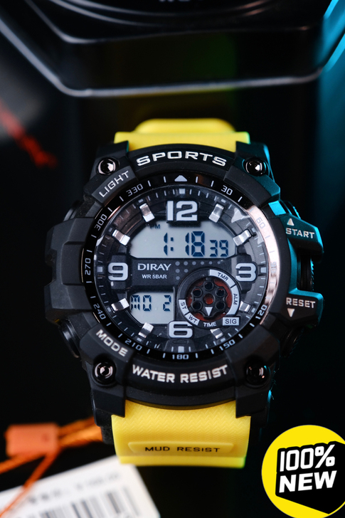 全新大表盘运动手表处理只有4块深度防水学生...