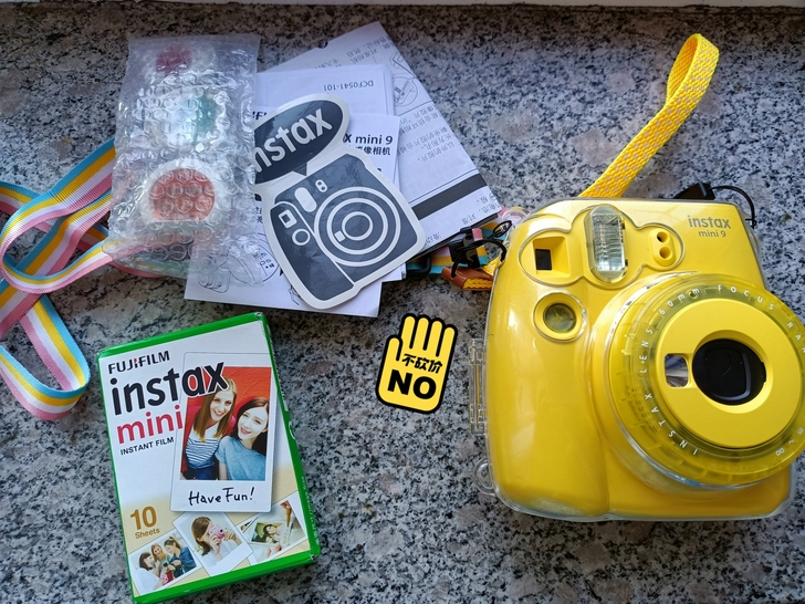 品牌型号 拍立得mini9果冻黄