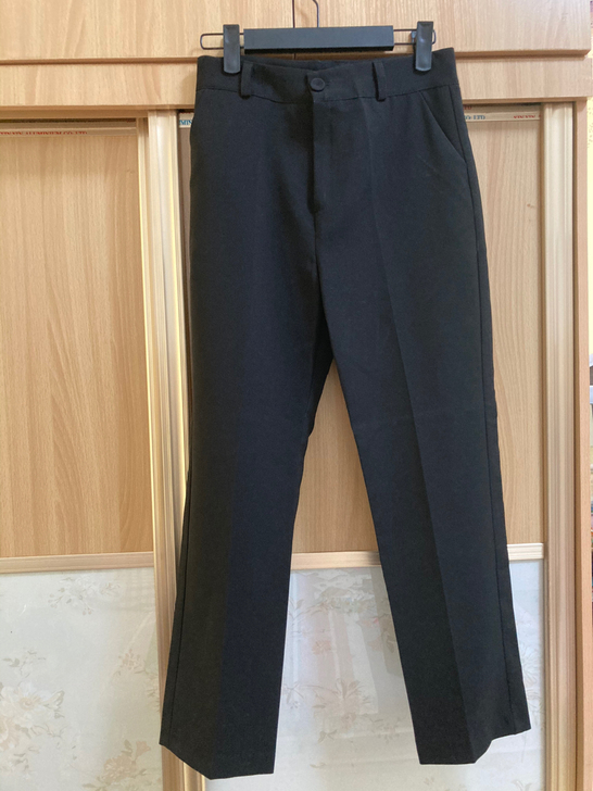 休闲西装裤女夏季高腰显瘦2021薄款小个子...