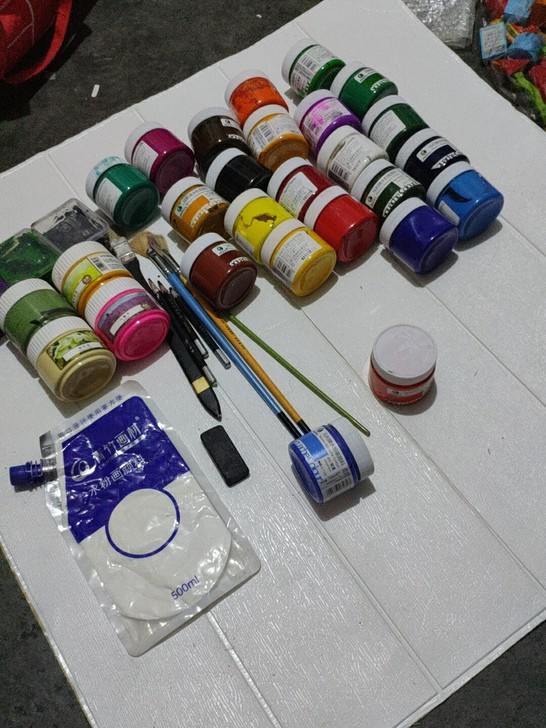 马利牌水粉颜料24色