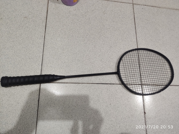 个人一手自用，超重训练拍，150克，打了不...