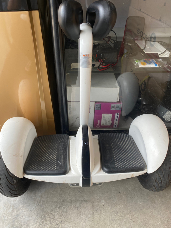 出售小米9号平衡车 橙色一般 电池刚换全新...