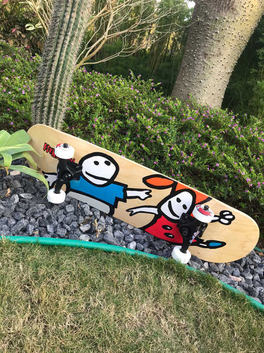 甩卖进口foundation专业双翘动作滑...