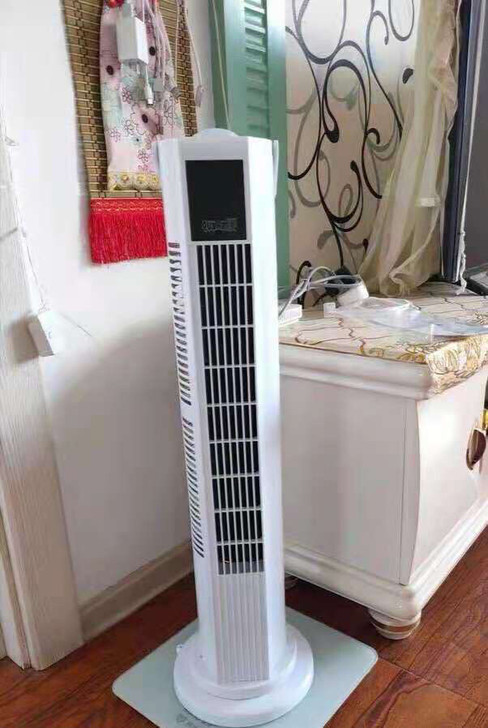 处理电风扇家用塔扇格力水冷塔扇家用移动冷风...