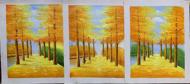 油画金山厚油纯手绘油画手工装饰画欧式系列作品