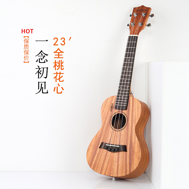 【五一狂欢价】安德鲁单板尤克里里初学者学生...