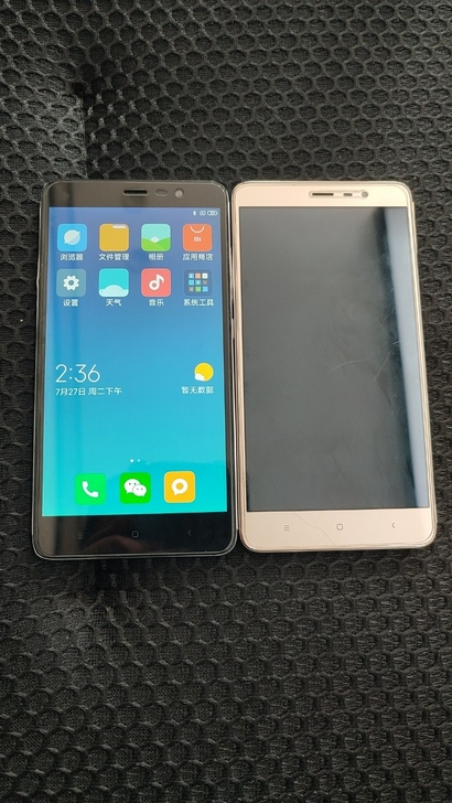 两部红米note3全网通高配版。