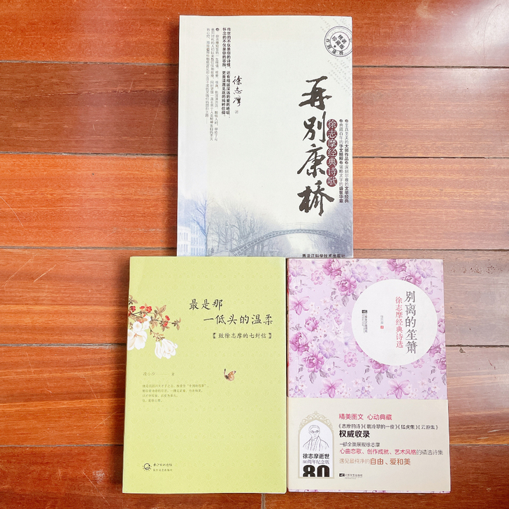 【打包包邮】徐志摩诗集相关 再别康桥 别离...
