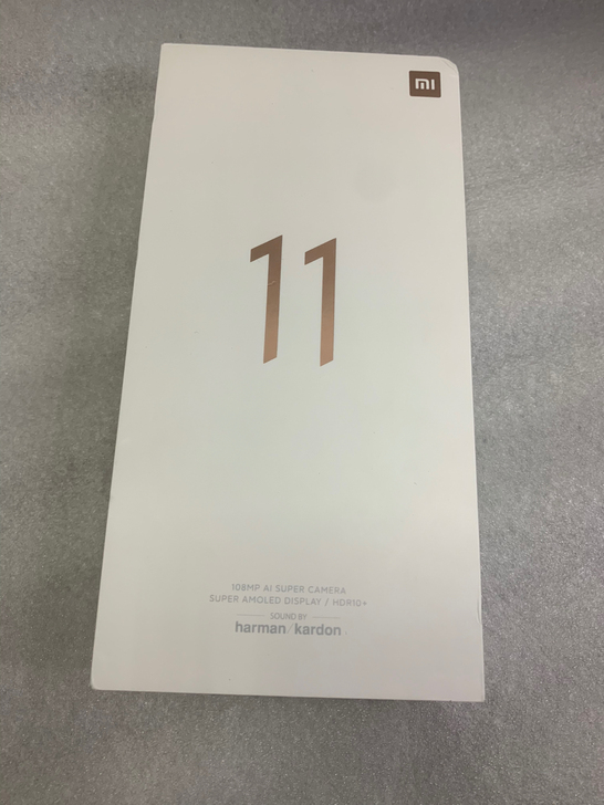 小米11烟紫素皮  小米11 5G手机8G...