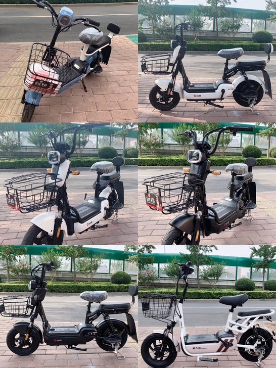 全新电动车电瓶车爱玛自行车代步车小型二手锂...