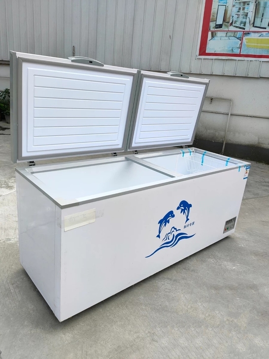 冰柜商用大容量冷柜冰箱冷藏展示柜  卧式大...