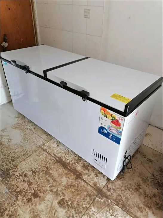 各种尺寸！卧式大冰柜  商用大容量家用冷藏...