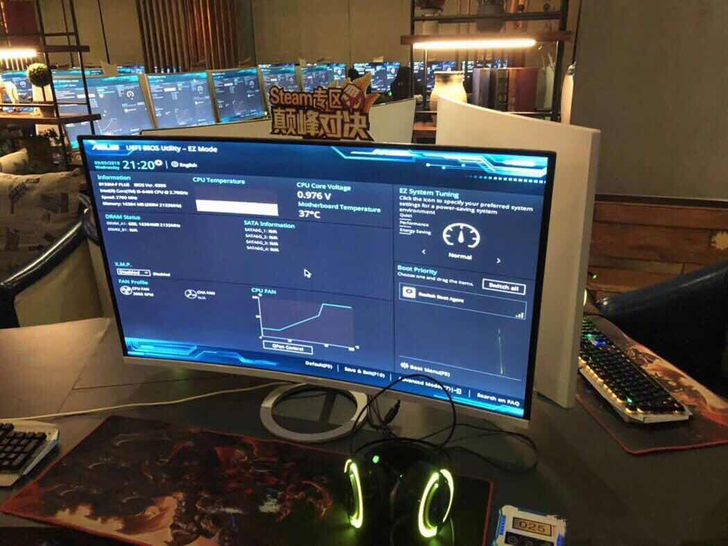 网咖八核电脑台式全套英特尔i5i7高配游戏...