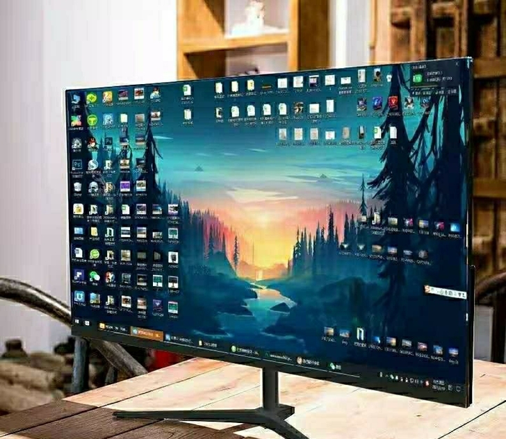 24英寸IPS显示器无边框24寸超薄无边框...