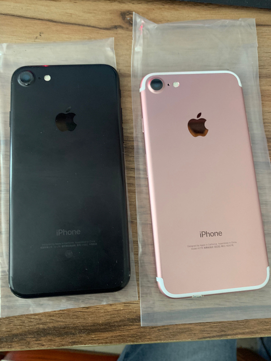 苹果7 32g 1台指纹坏 2台全好 成色...