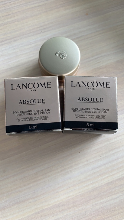 全新 闲置兰蔻菁纯眼霜小样5毫升,天猫送的...