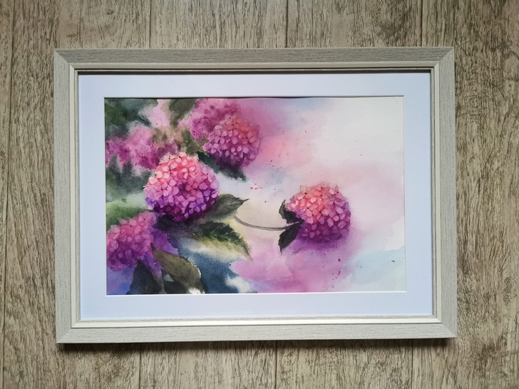 自己画的水彩画，均为平时的作业和一些临摹作...