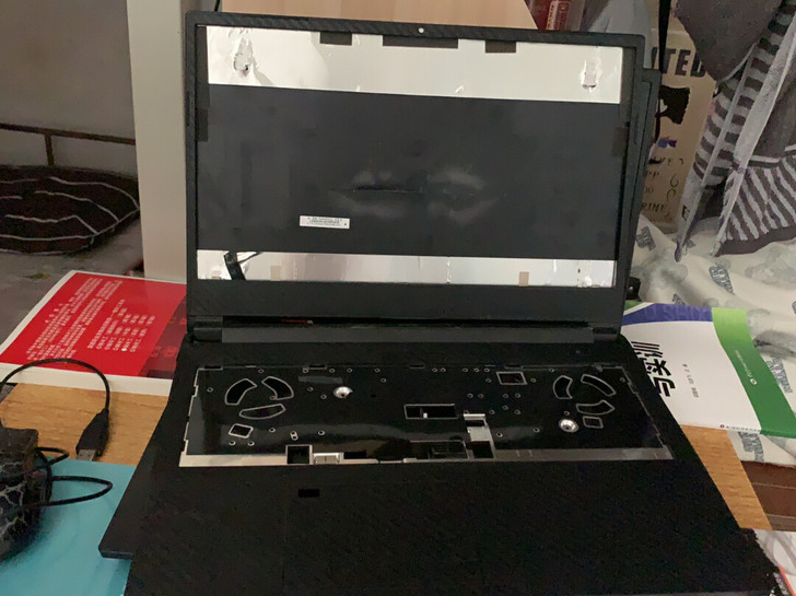 未来人类nh55机壳（就散热那里断了一根）