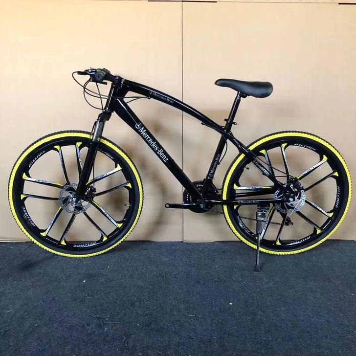 奔驰定制山地车越野车山地自行车男女式双碟刹...