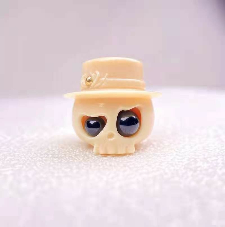 猛犸24k金礼帽呆萌 腰珠顶珠