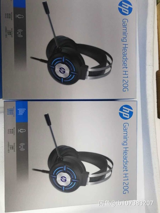 惠普（HP） H120电脑耳机头戴式耳麦有...