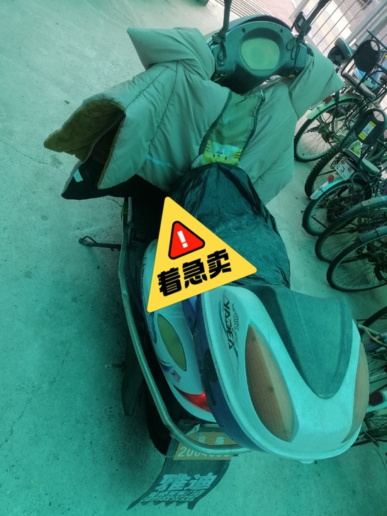 6层新雅迪电动车,离京低价处理。电池和轮胎...