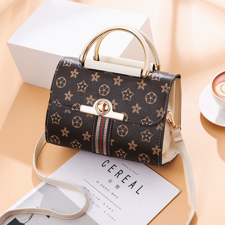 【厂家直销】包包女新款韩版印花女士手提包简...