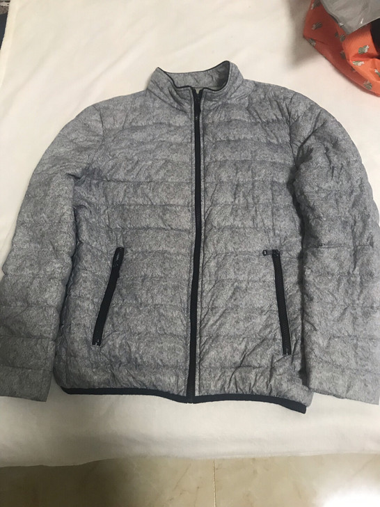 羽绒服买来穿了2次，买来700，现在人胖了...