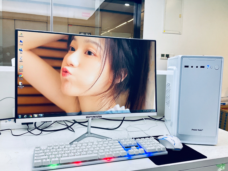 急急急！台式办公电脑全套办公电脑台式二手电...