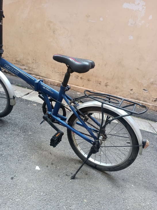 捷安特折叠自行车,七成新,很好骑,有需要的...