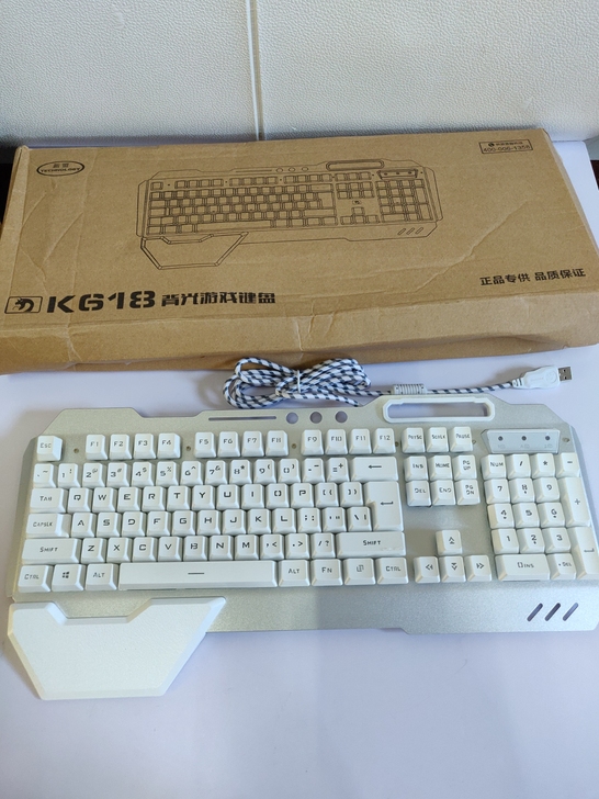 全新 新盟机械手感键盘有线，电竞游戏笔记本...