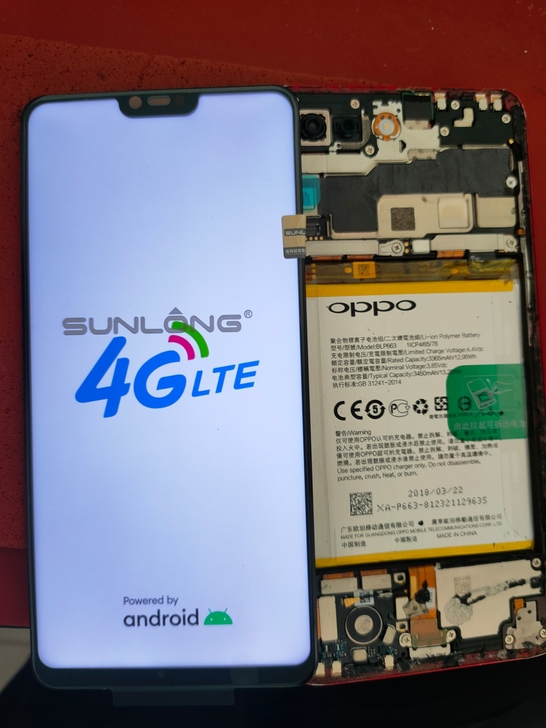 oppor15  6+128   显示屏坏...