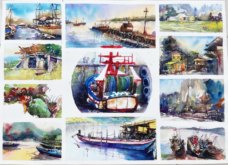 出个人的小画和作品，喜欢的宝贝们可以私聊我...