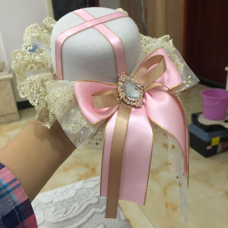 出Lolita小物礼帽