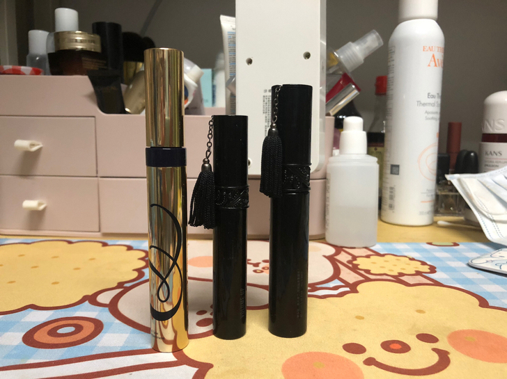 雅诗兰黛睫毛膏、玛丽黛佳睫毛膏睫毛打底