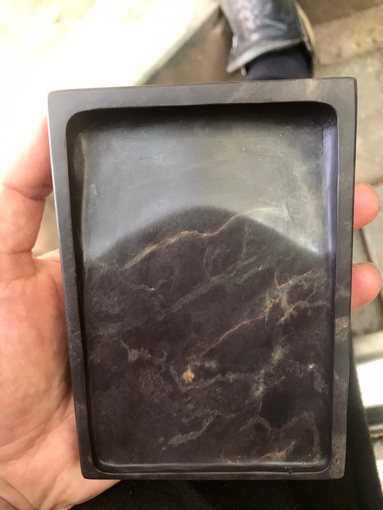 端砚.砚台.老坑端砚.大西洞老坑门字砚