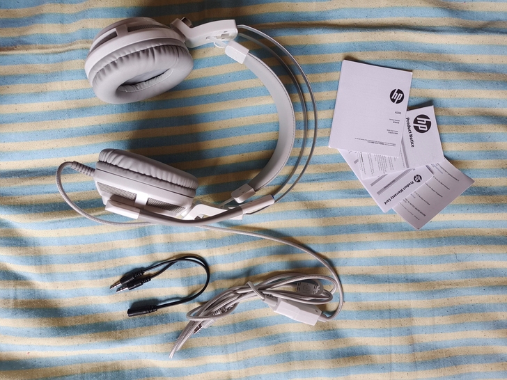 【包邮】HP/惠普H200电脑耳机头戴式电...
