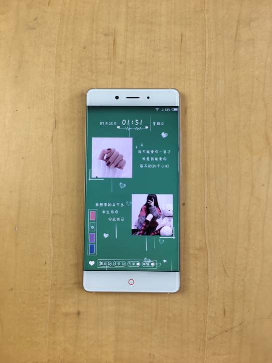 努比亚z11 无边框手机 几乎全新 6+6...