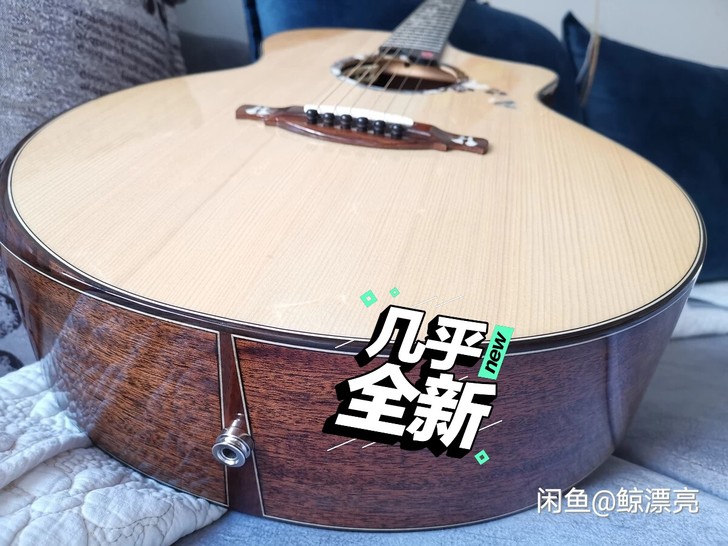 【朝颜】达达沃  全单板民谣吉他电箱版【顺...