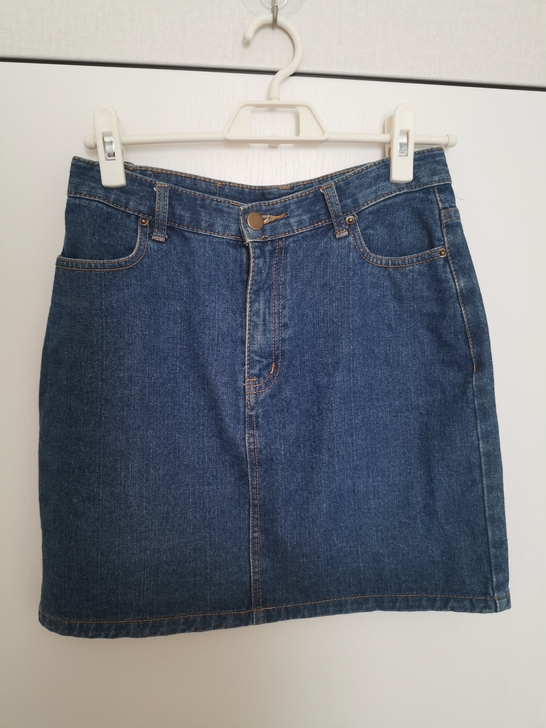 韩国牛仔包臀裙