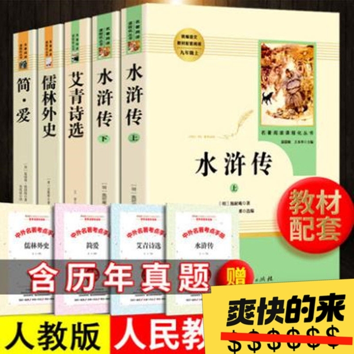 水浒+艾青+儒林+简爱 送考点