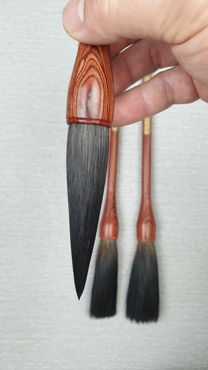 亏本出！红檀熊毫提斗毛笔，写对联大字画泼墨...