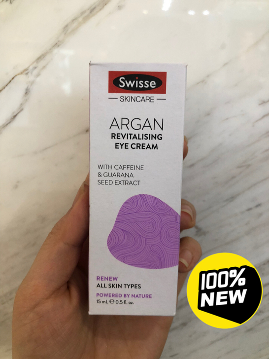 全新未拆封澳洲Swisse摩洛哥坚果眼霜淡...